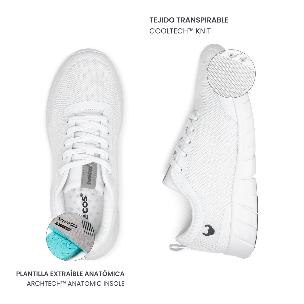 Alma Classic White Shoes 