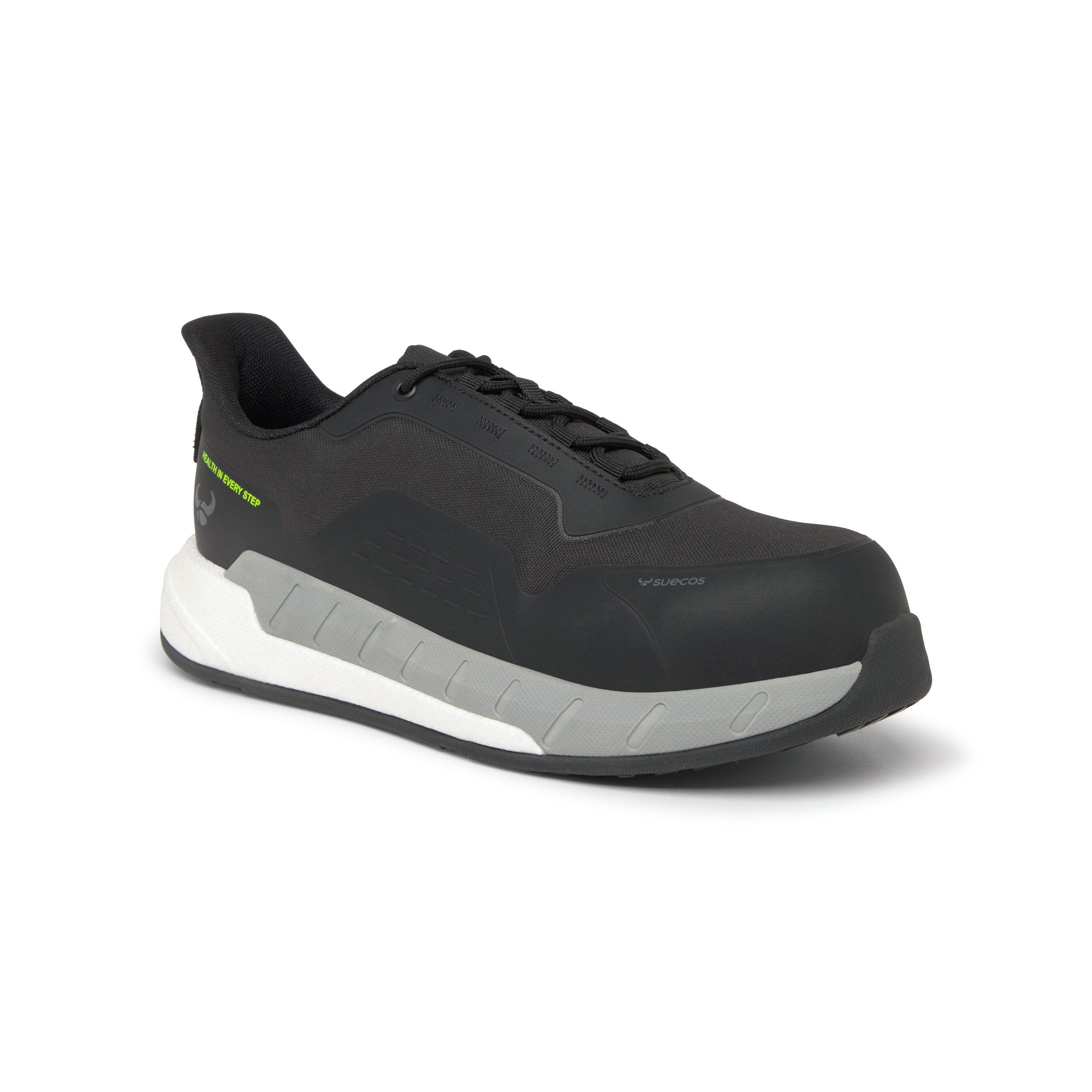 Argard Safety White Black Shoes 