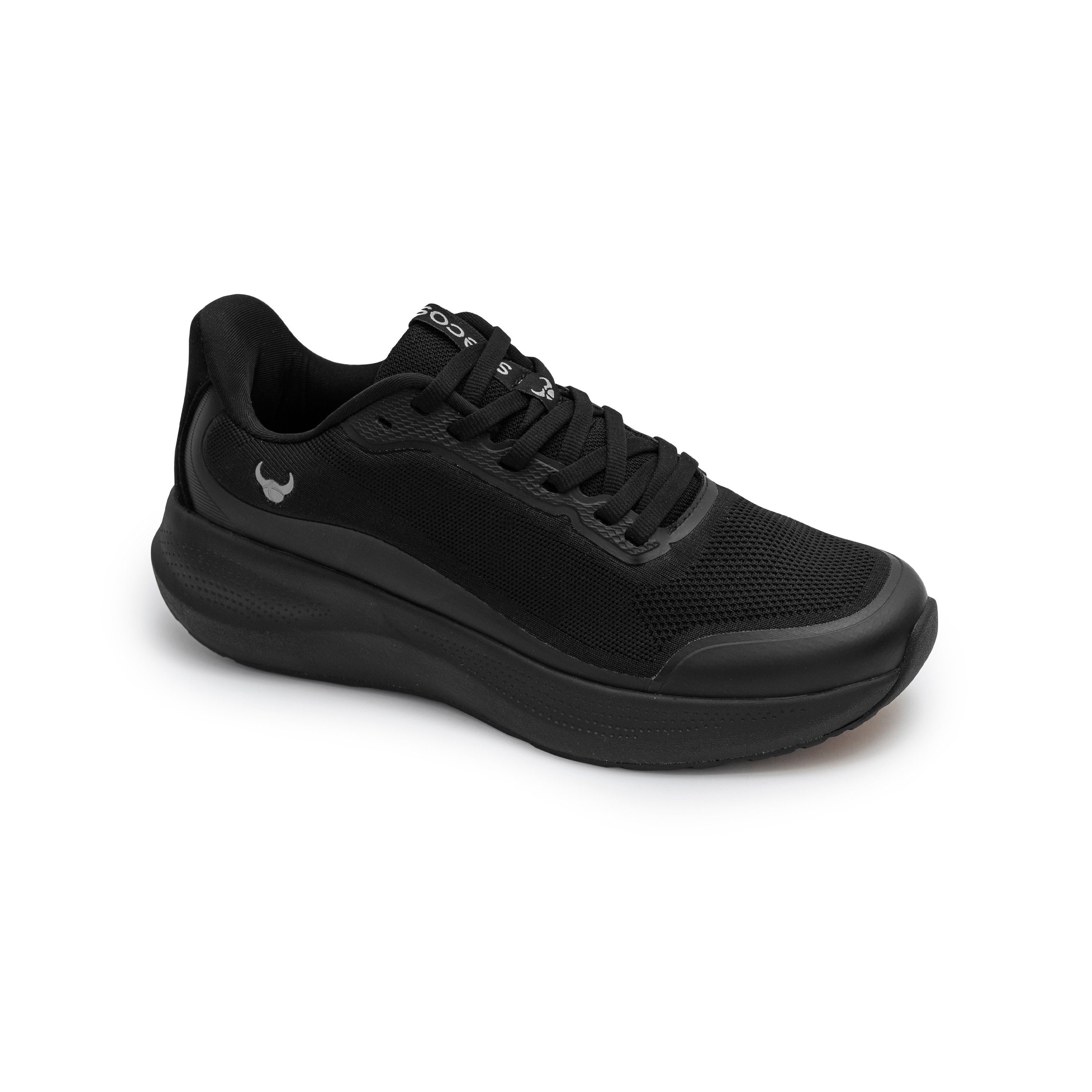 Aura Black Trainers 