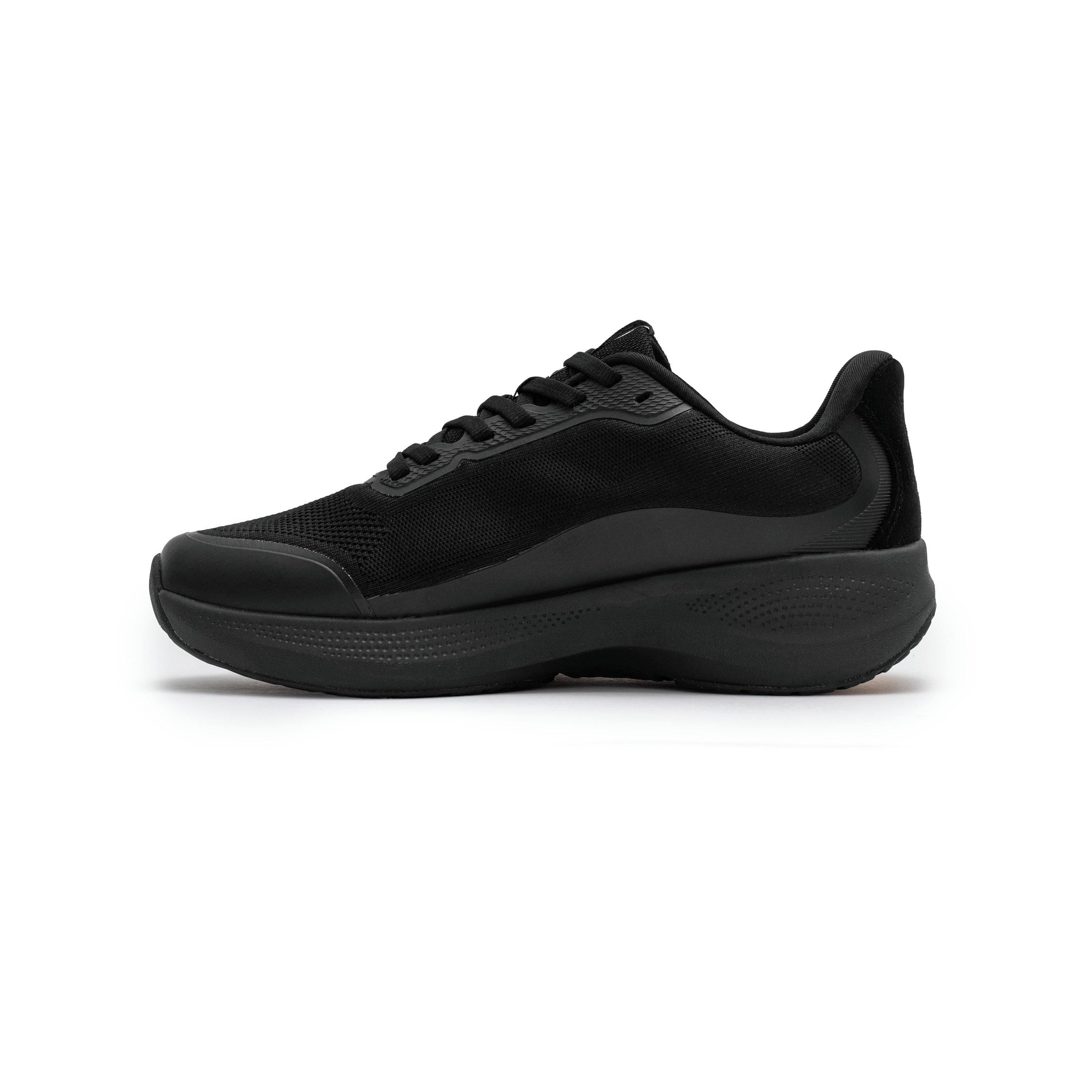Aura Black Trainers 