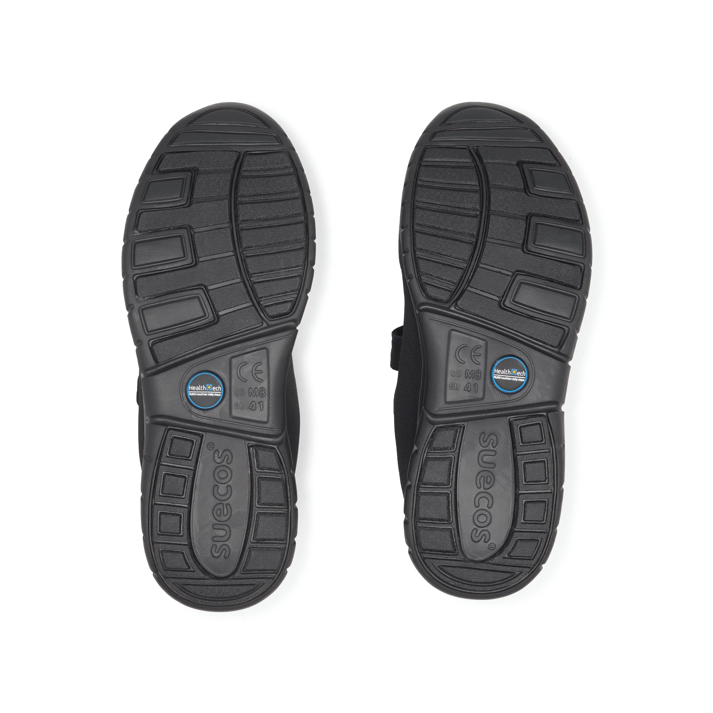 Alma Velcro Black Shoes 