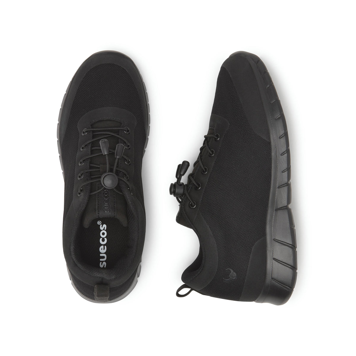 Alma Ortho Black Shoes 