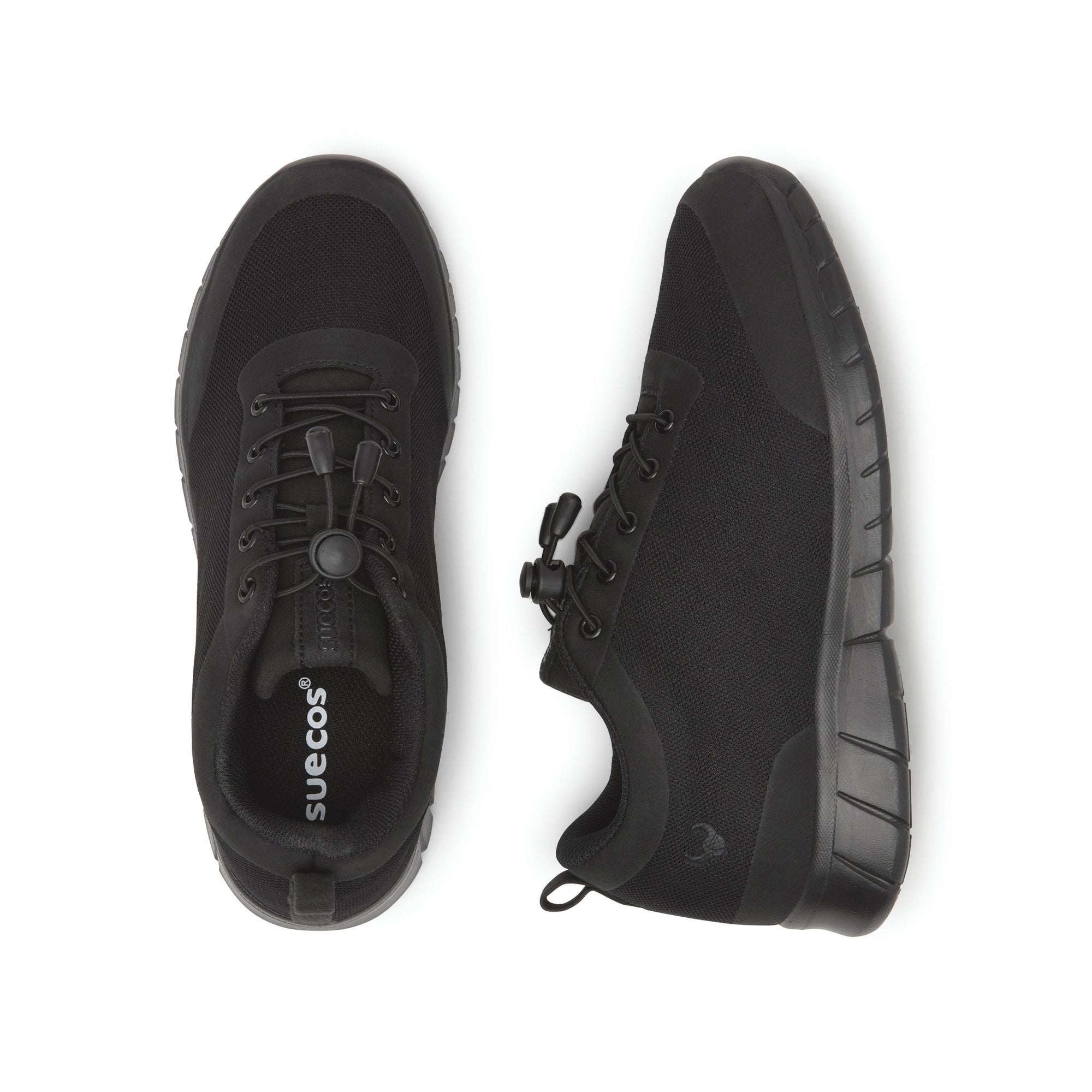 Alma Ortho Black Shoes 