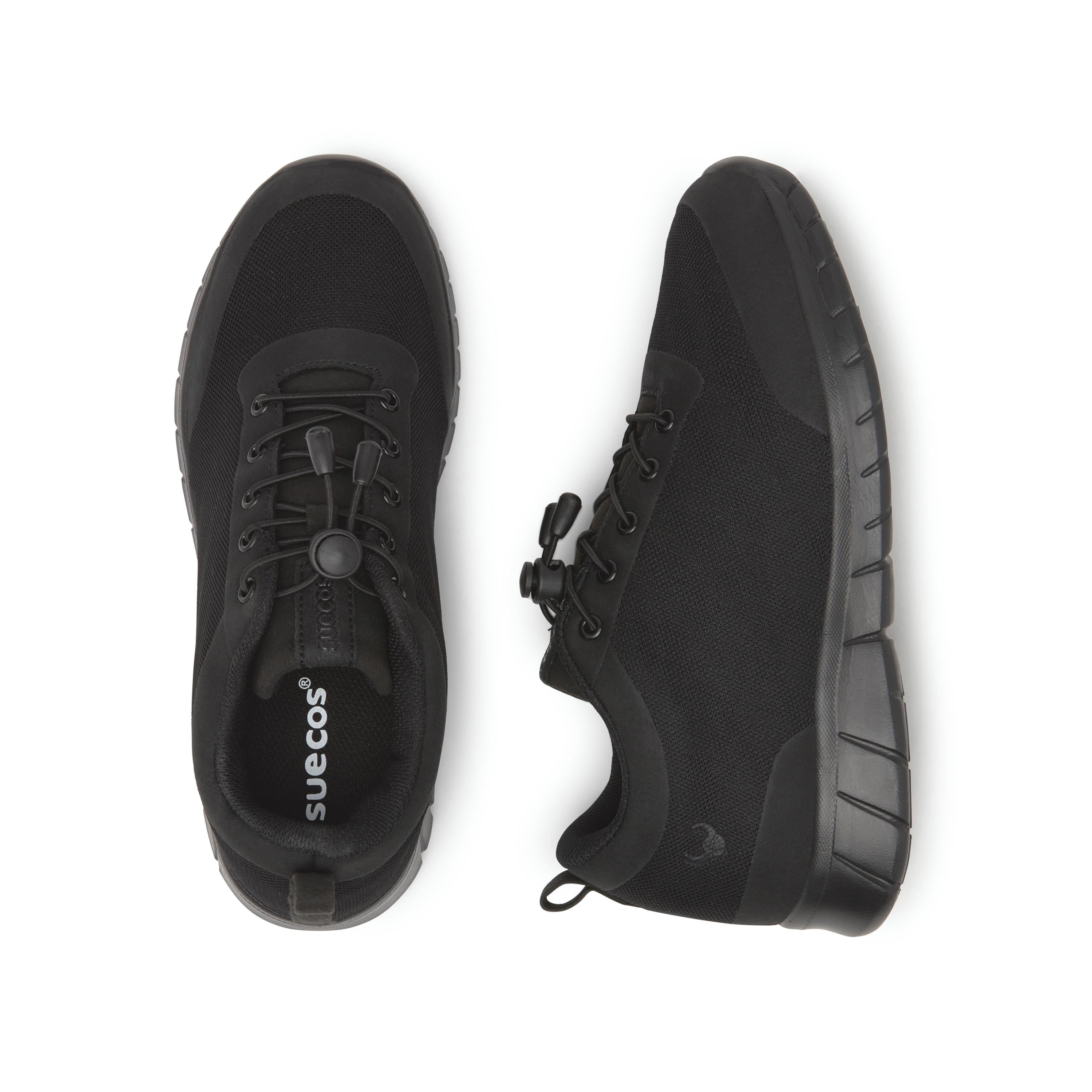 Alma Ortho Black Shoes 