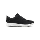 Alma Velvety White and Black Shoes 