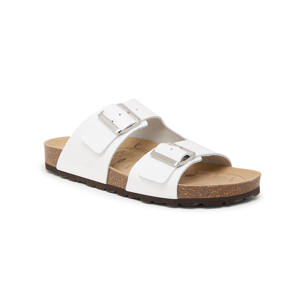 Bris White Sandals 