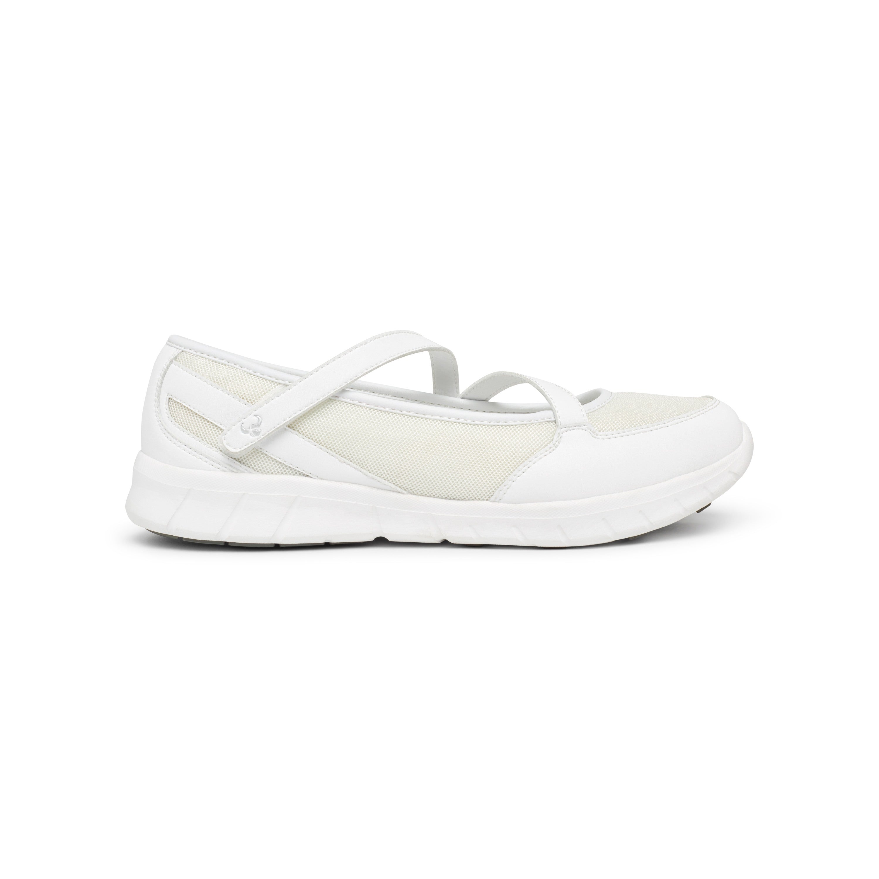 Frida White Ballet Flats 