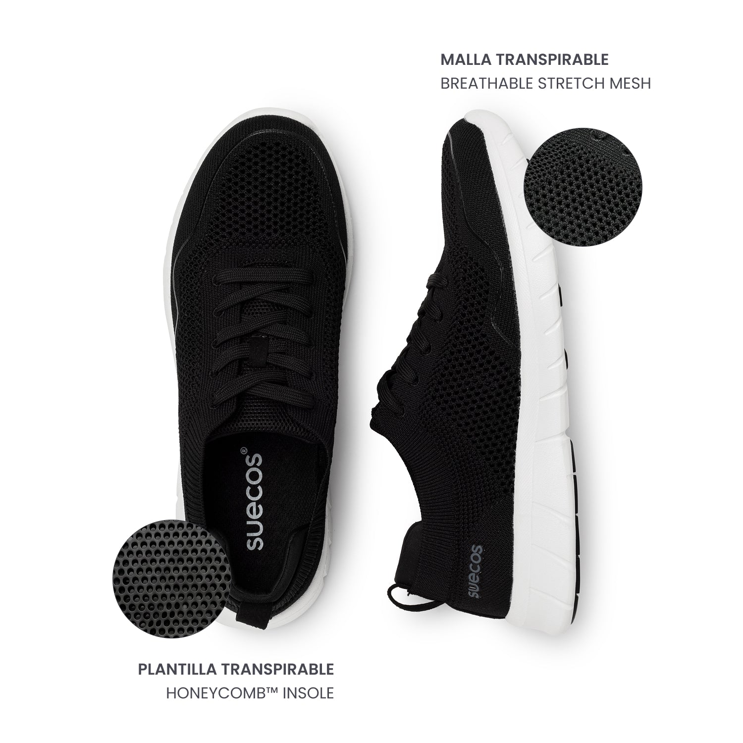 Lätt Black and White Shoes 