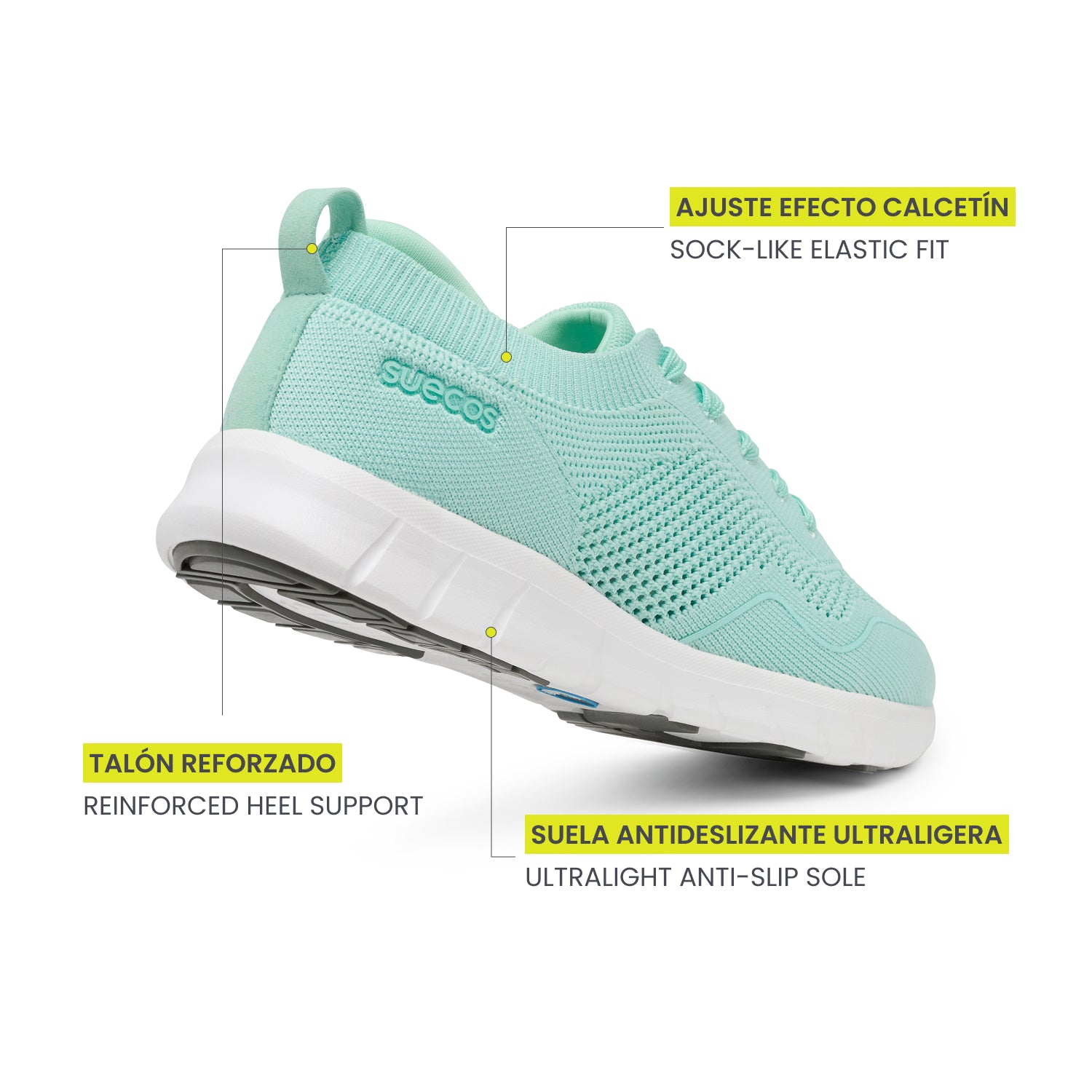 Lätt Mint Green Shoes 