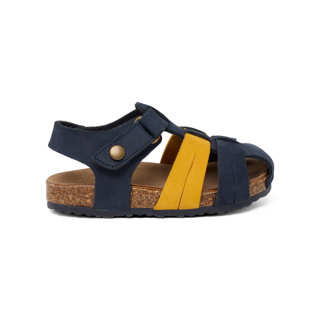 Liten Blue and Yellow Sandals 