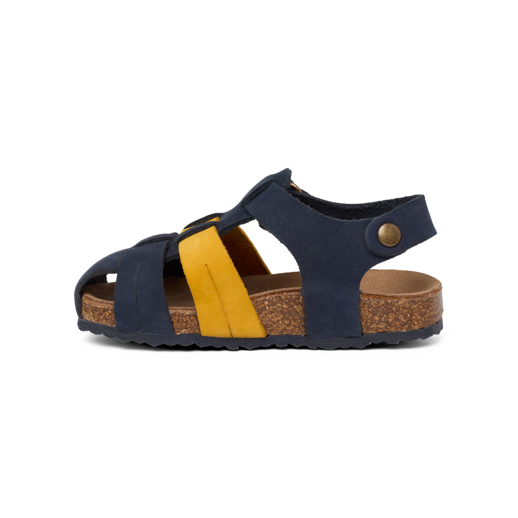 Liten Blue and Yellow Sandals 