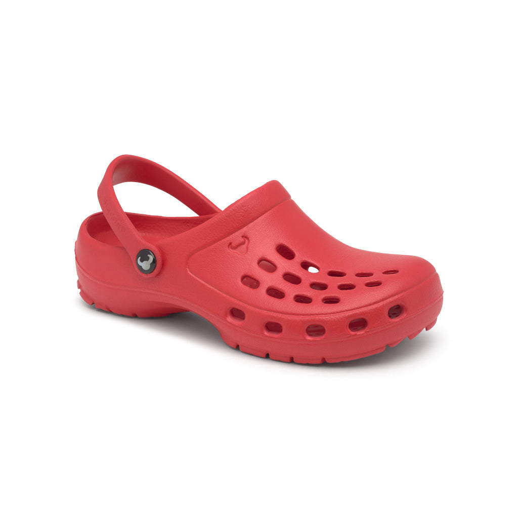 Loki Kids Red Clogs 