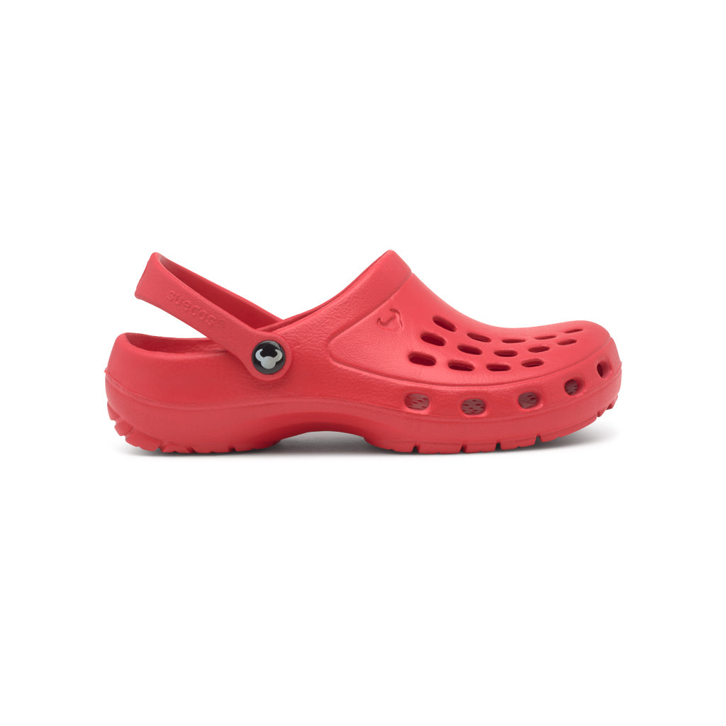 Loki Kids Red Clogs 