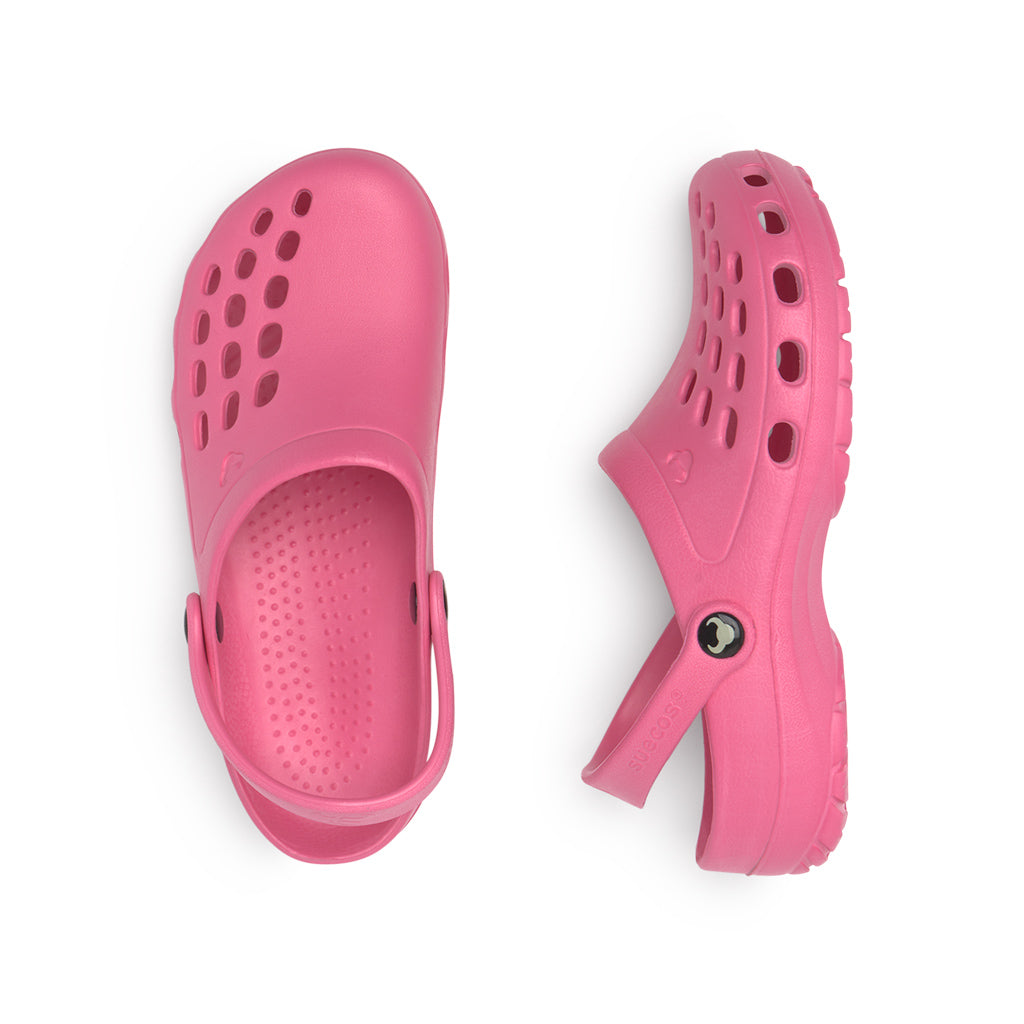 Loki Kids Pink Clogs 