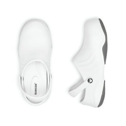 Magnus White Clogs 
