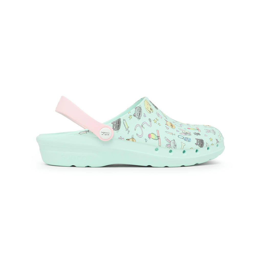 Oden+ Nurse in Trouble Animal Clogs 