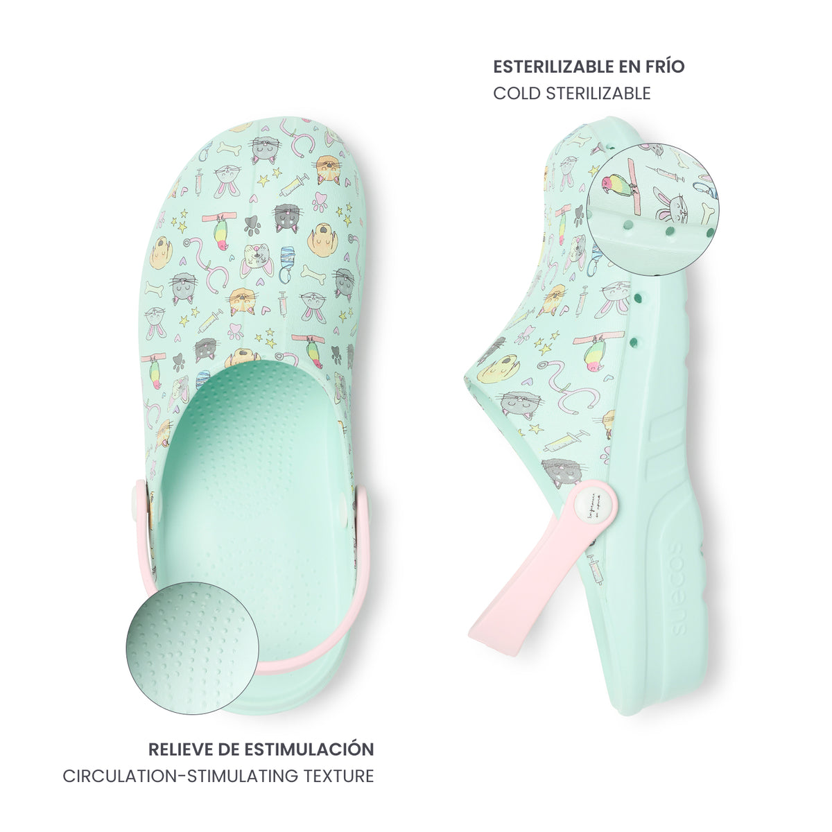 Oden+ Nurse in Trouble Animal Clogs 