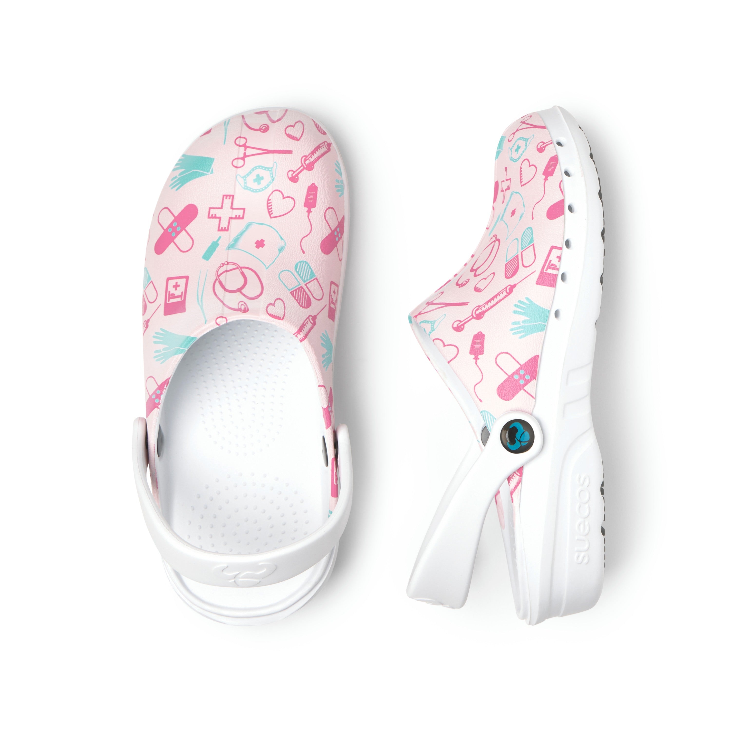 Oden+ Medical Pink Clogs 