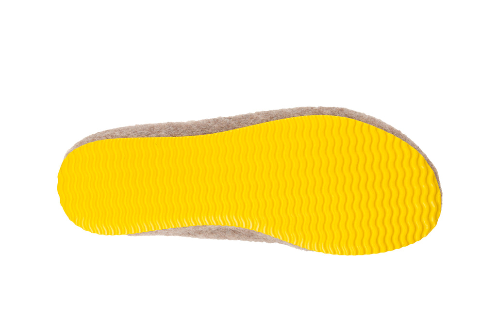 Sansa Walnut and Yellow Shoes 