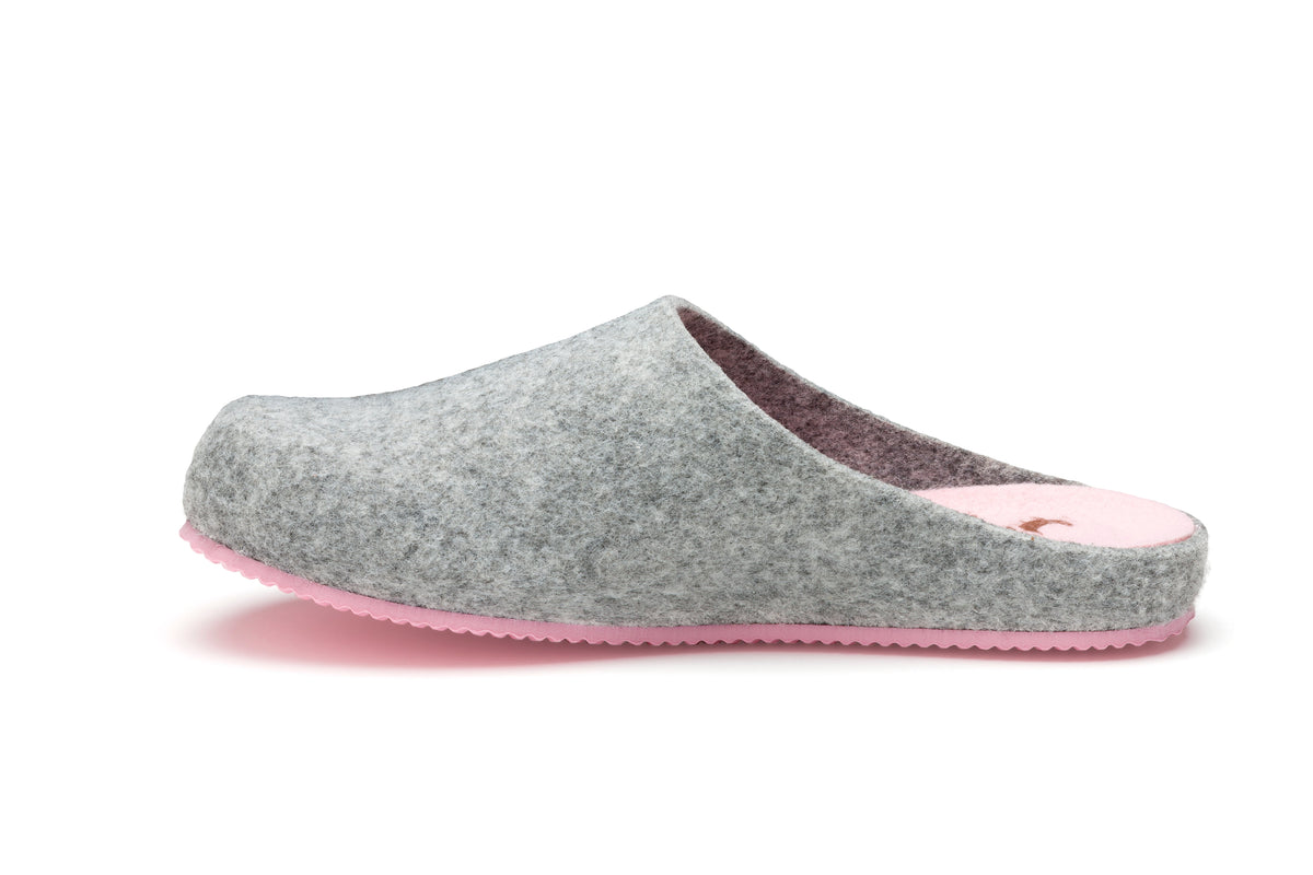 Sansa Grey and Pink Shoes 
