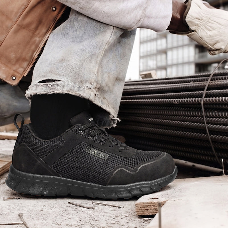 Stalbil Safety Black Shoes 
