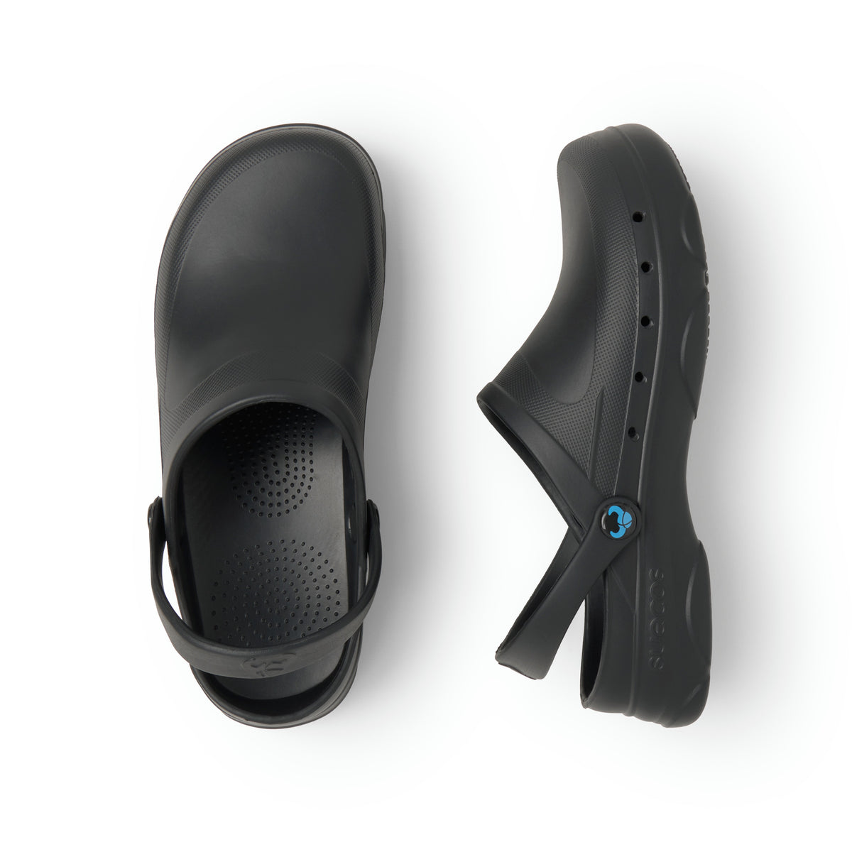 Vidar+ Black Clogs 