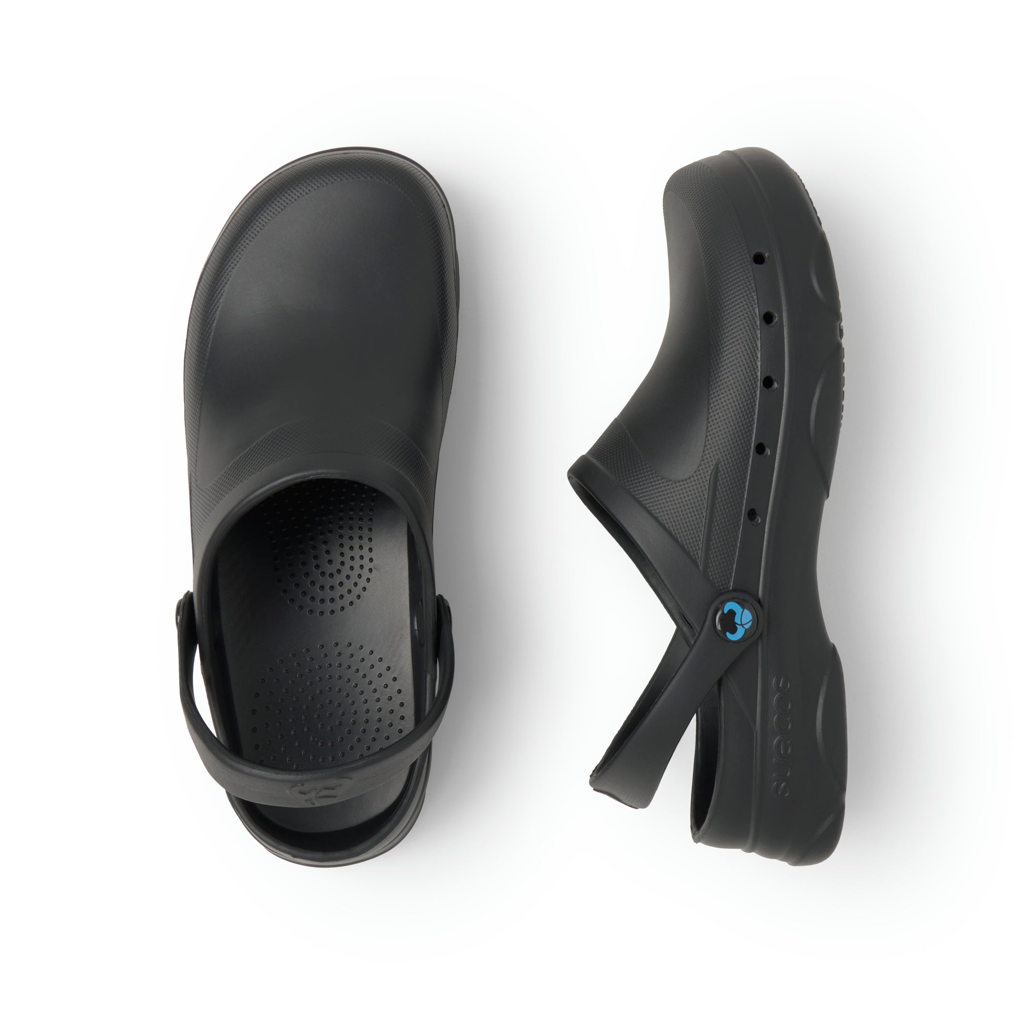 Vidar+ Black Clogs 