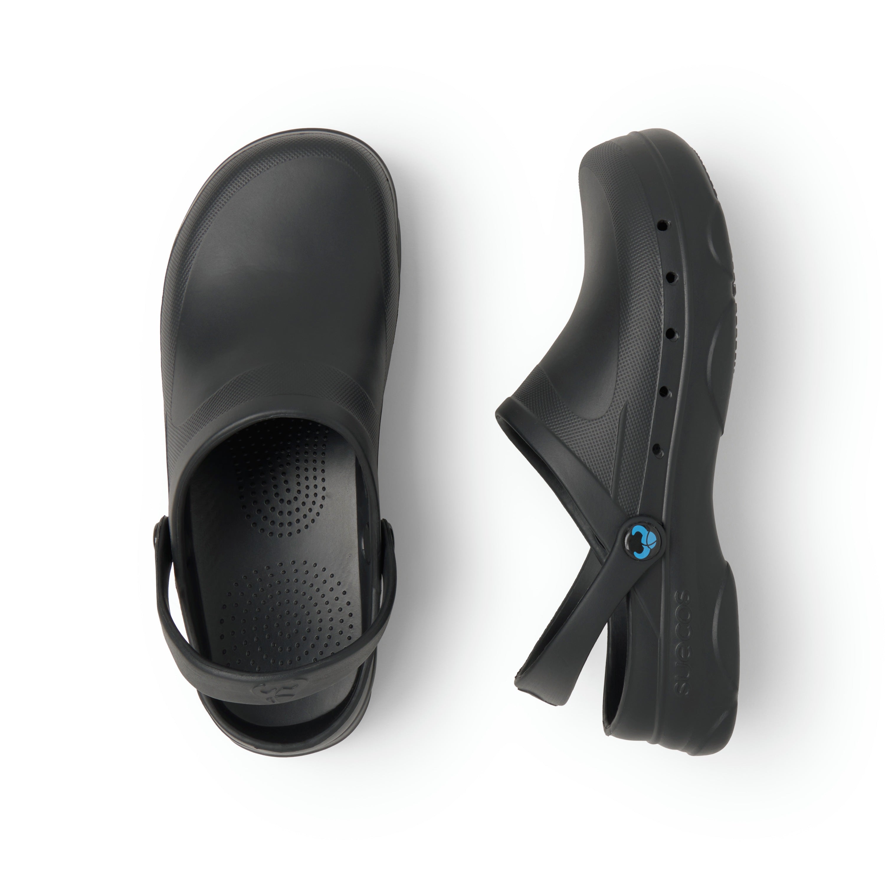 Vidar+ Black Clogs 