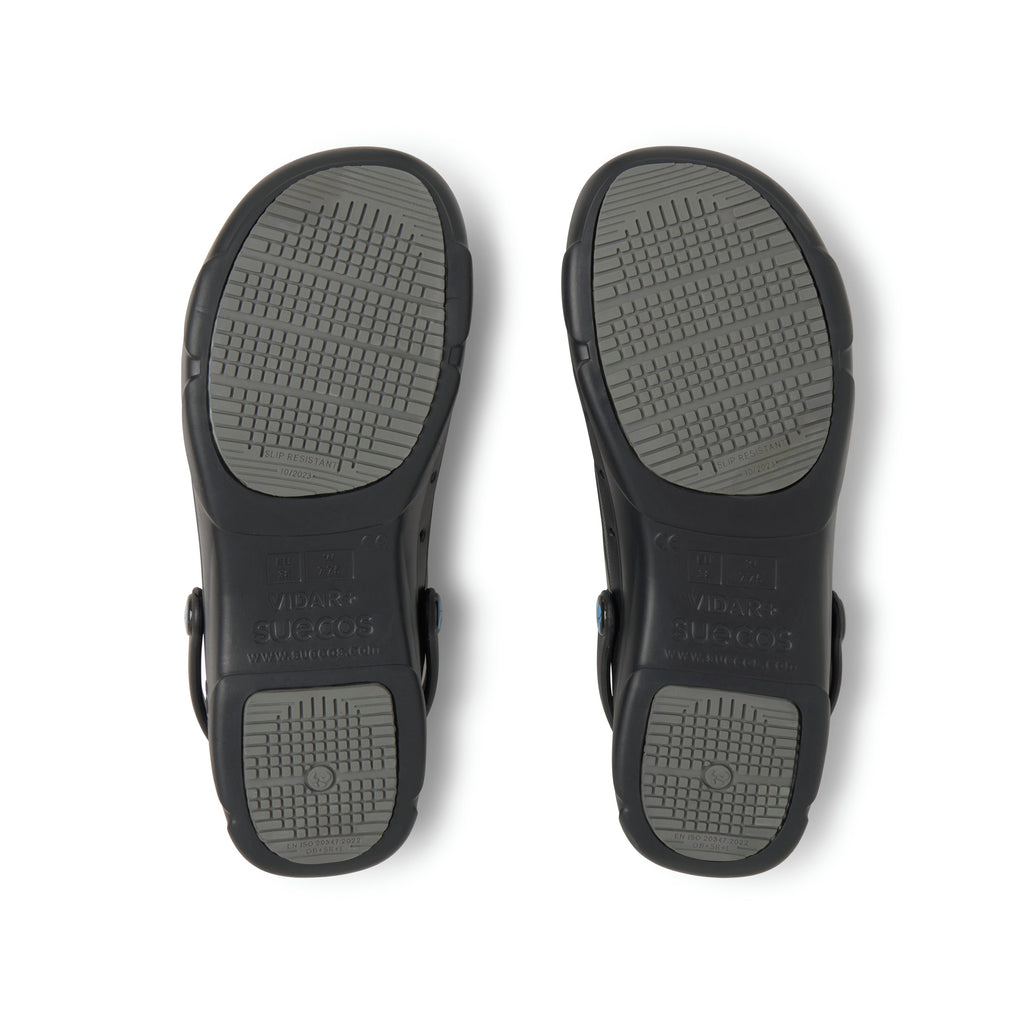 Vidar+ Black Clogs 