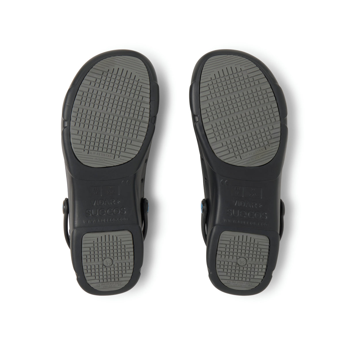 Vidar+ Black Clogs 