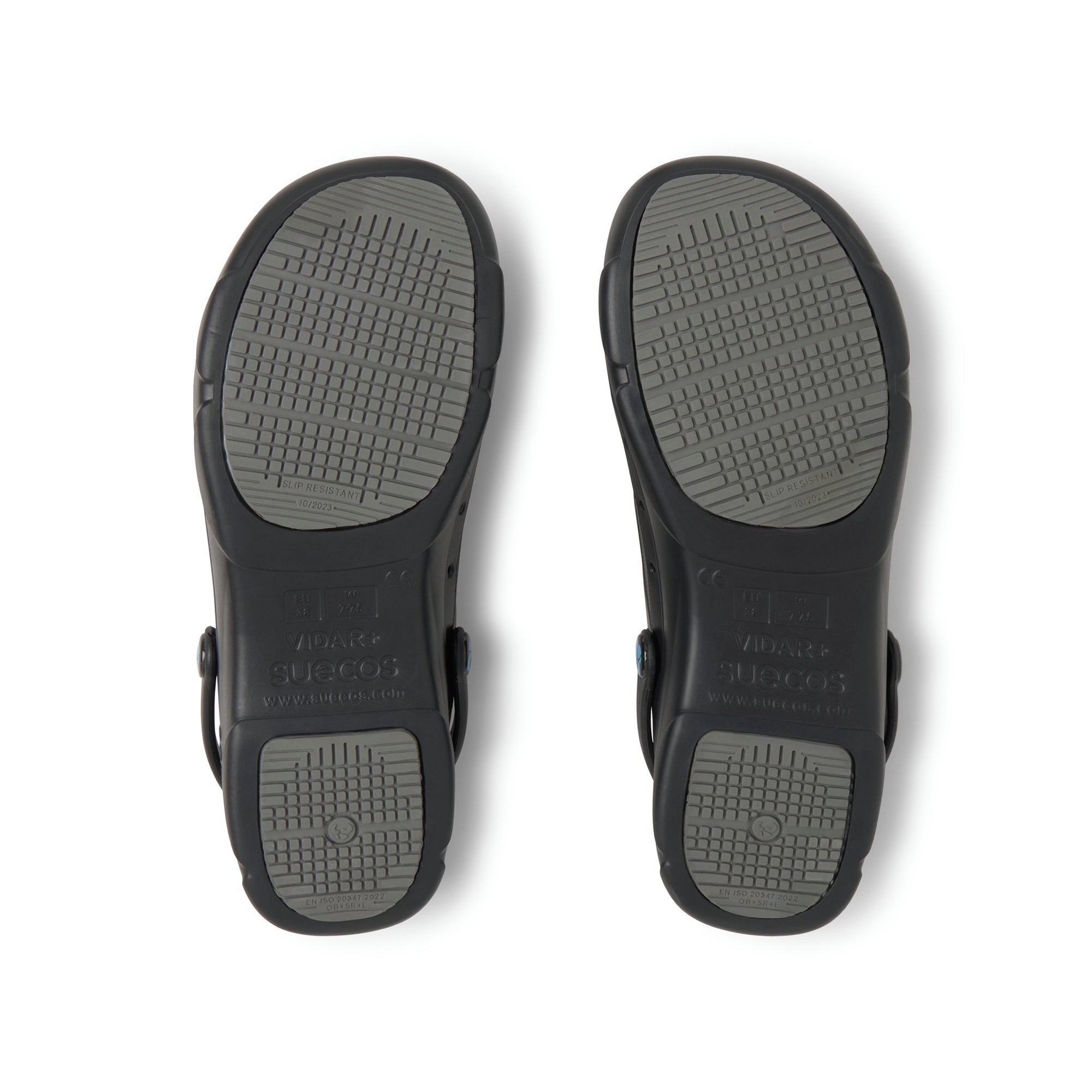 Vidar+ Black Clogs 