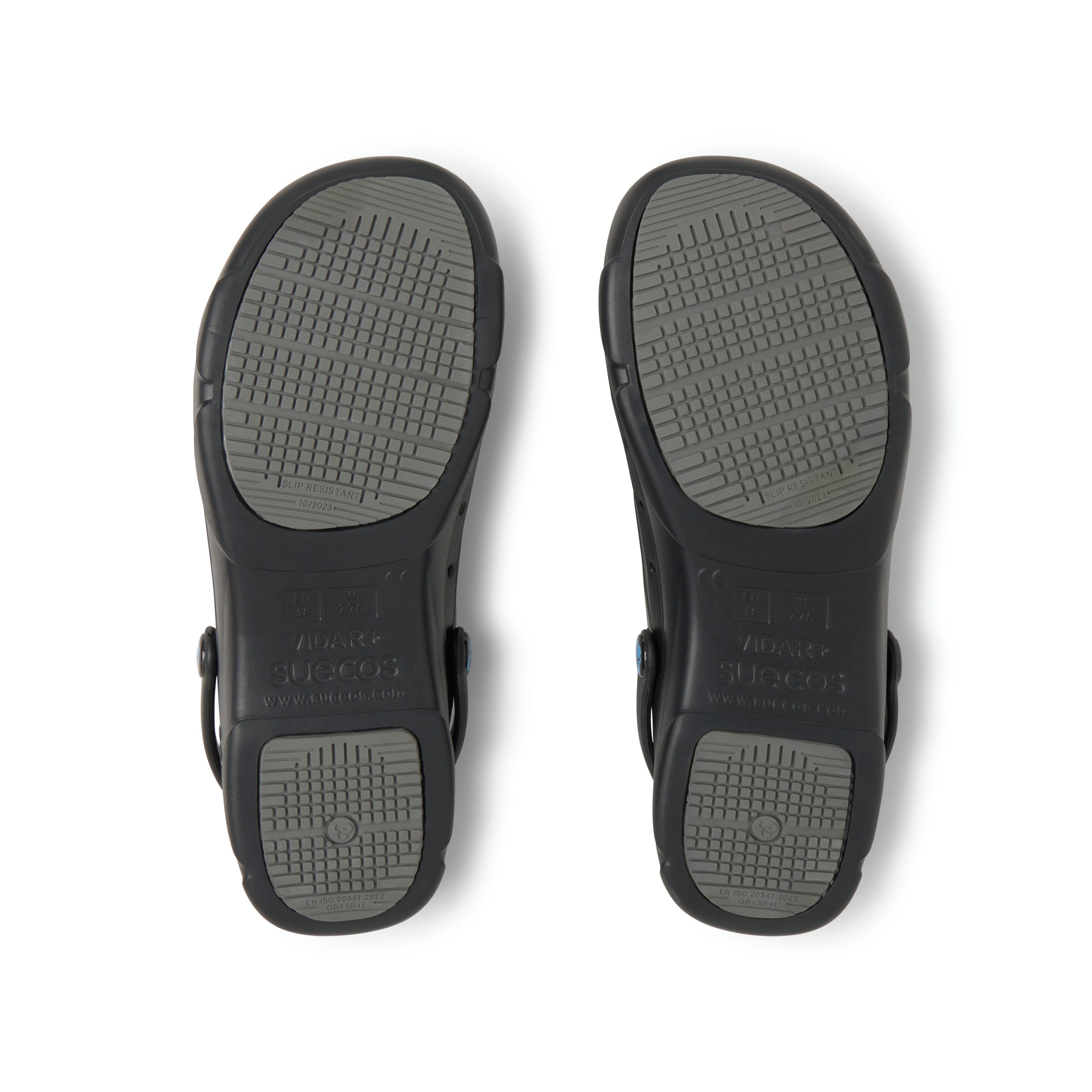 Vidar+ Black Clogs 