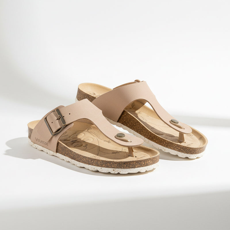 Sandalias Viky Soft Taupe