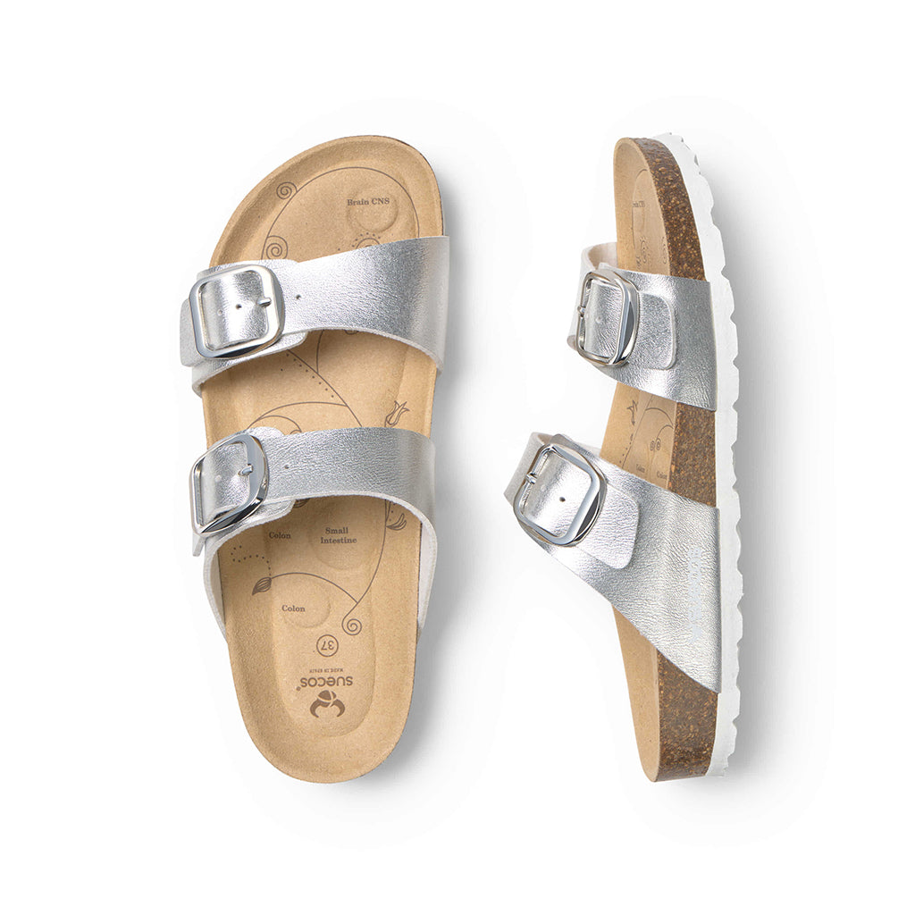 Vind Silver Sandals 