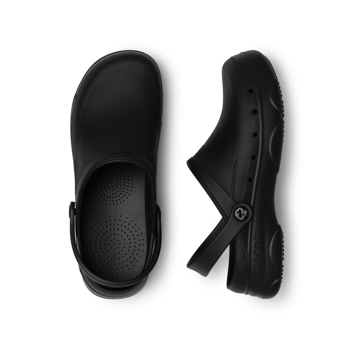 Vidar Black Clogs 