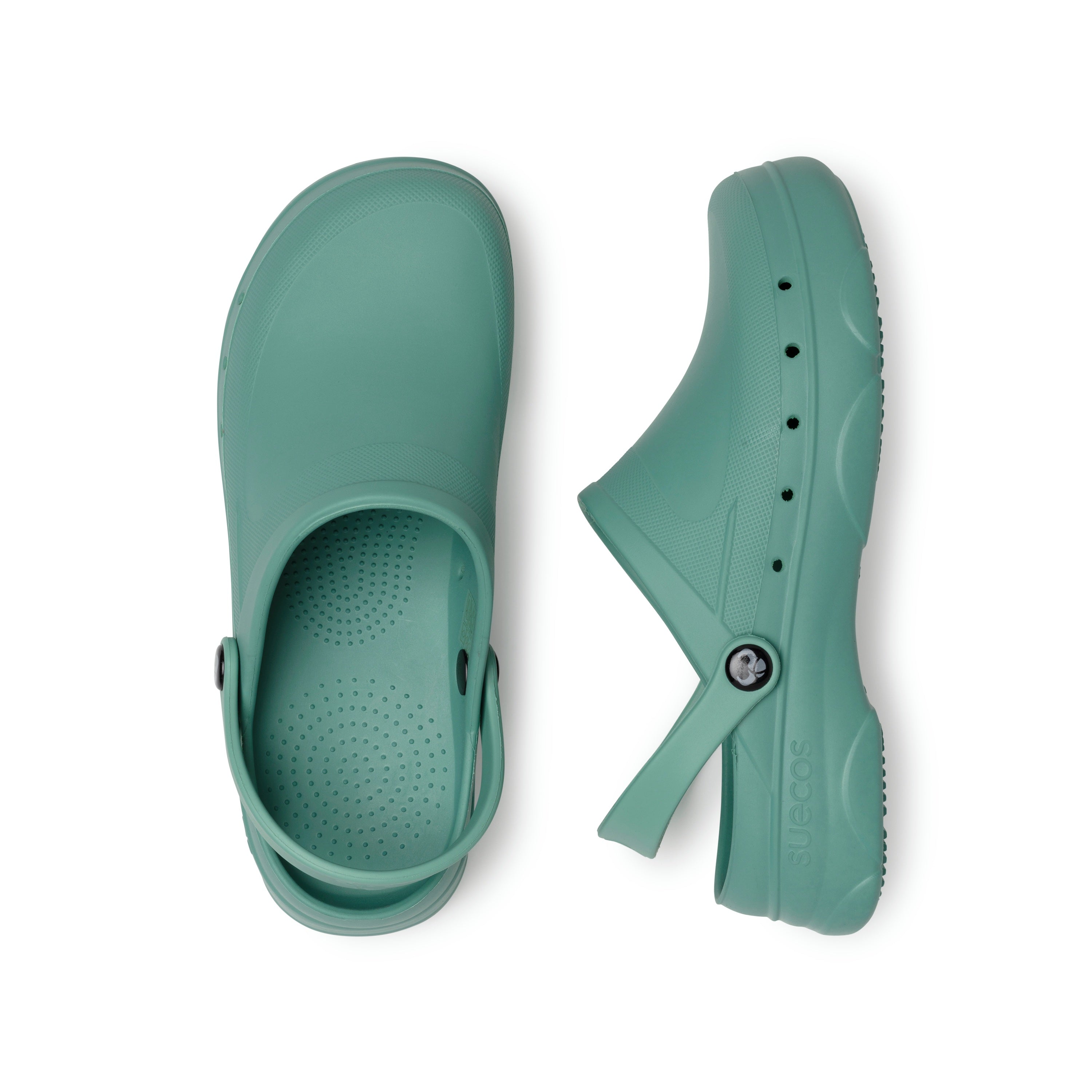 Vidar Green Clogs 