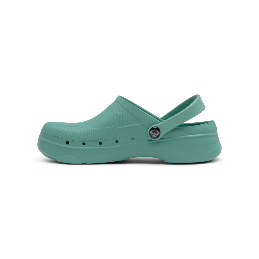 Vidar Green Clogs 