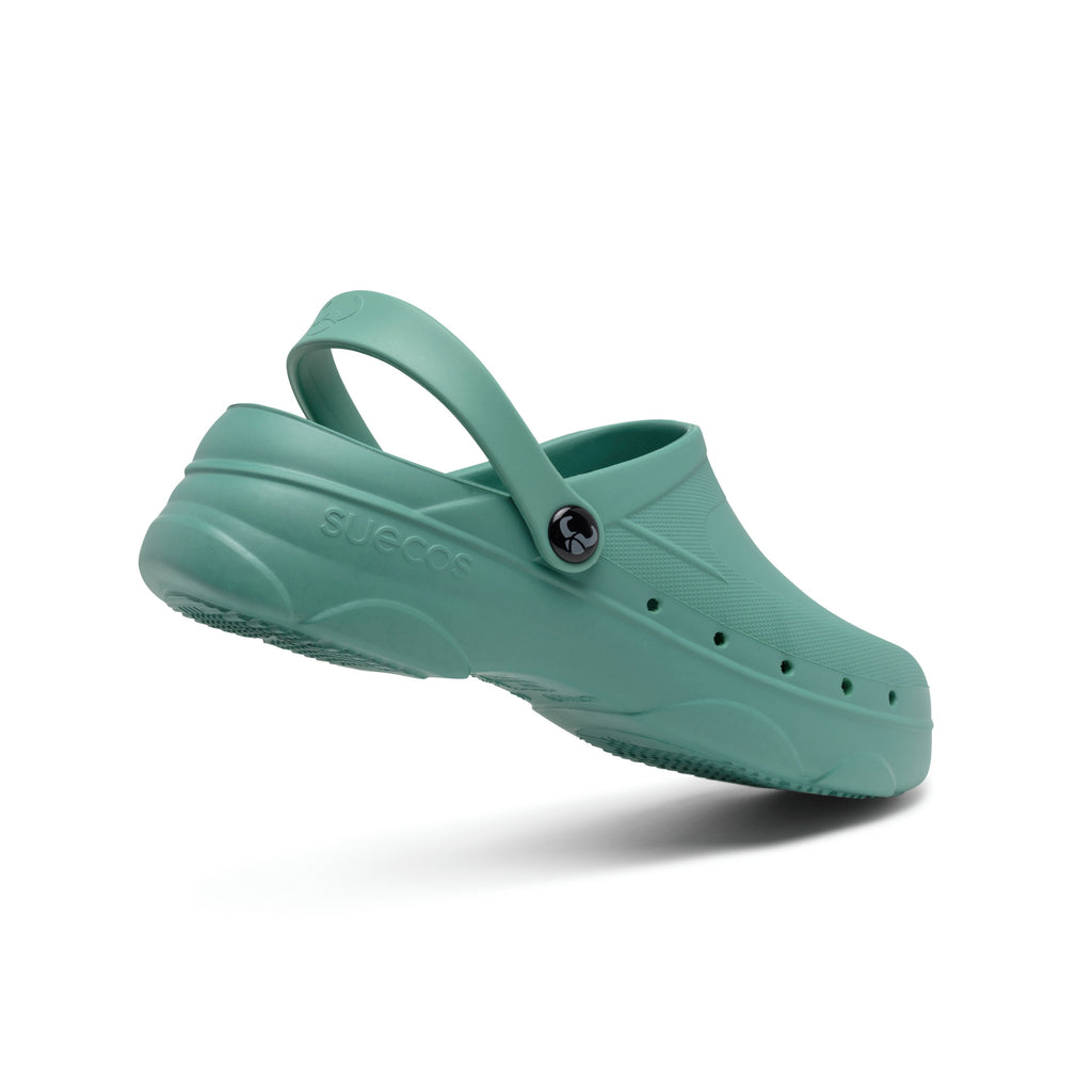 Vidar Green Clogs 