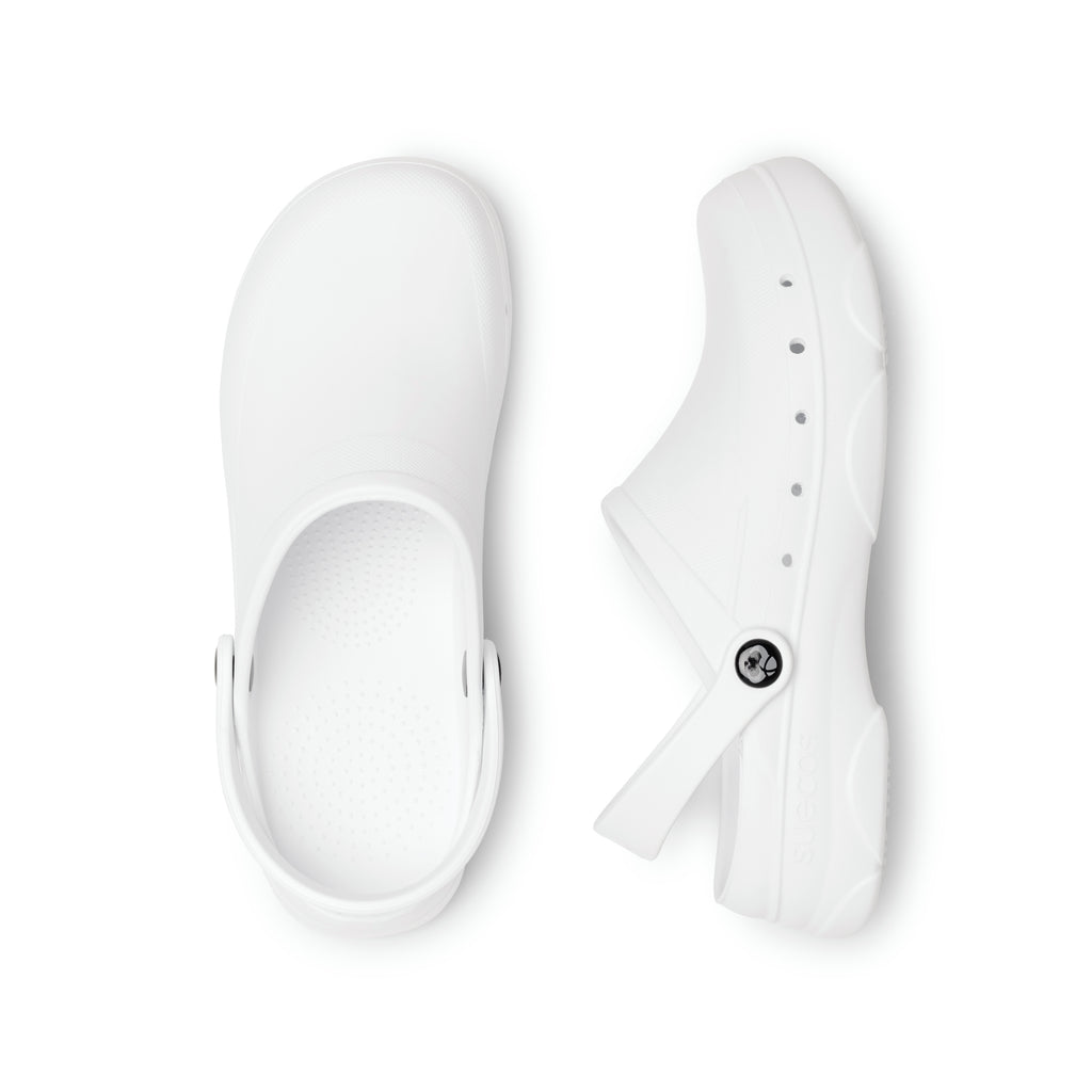 Vidar White Clogs 