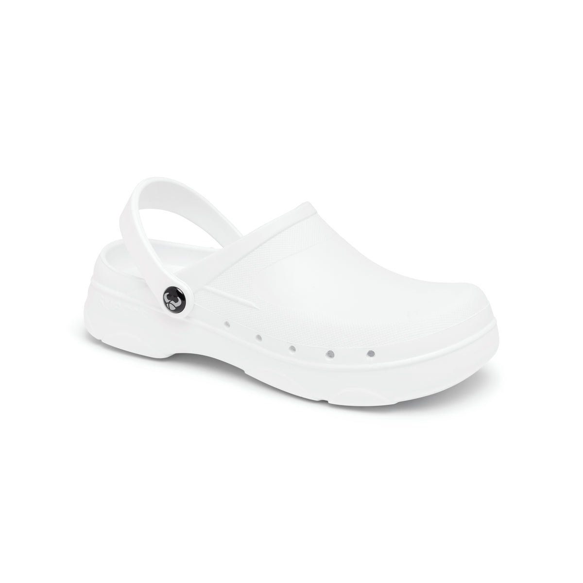 Vidar White Clogs 
