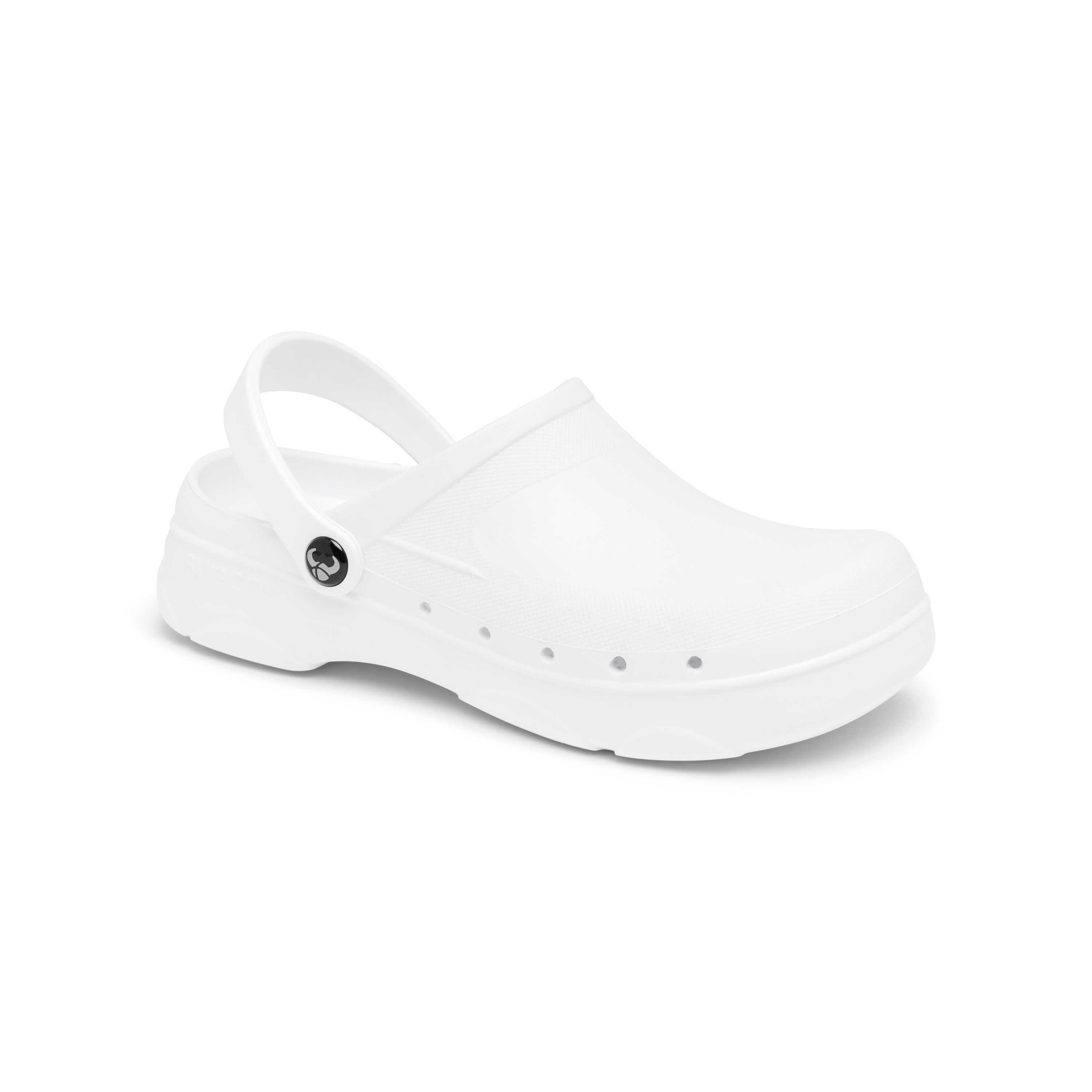 Vidar White Clogs 