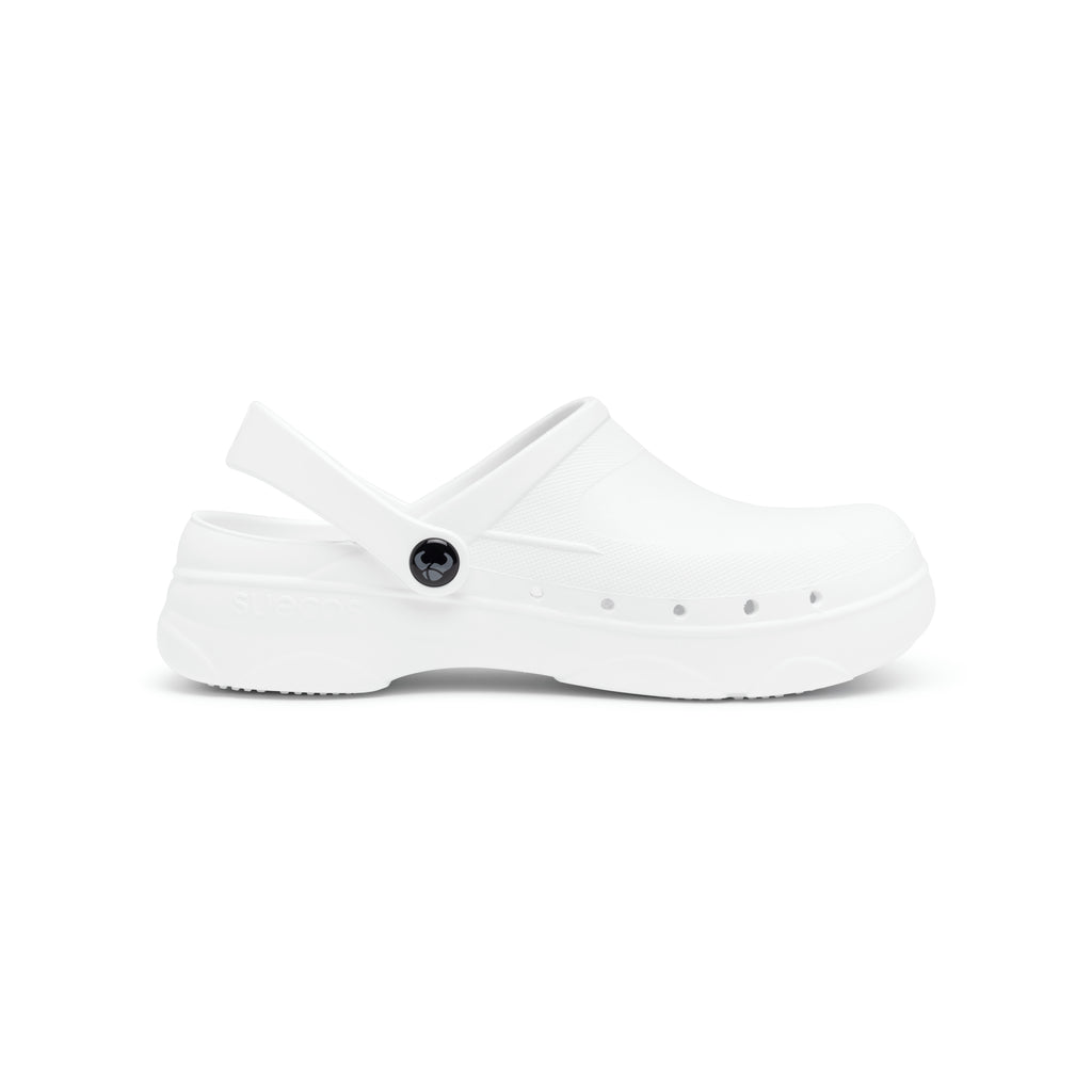Vidar White Clogs 