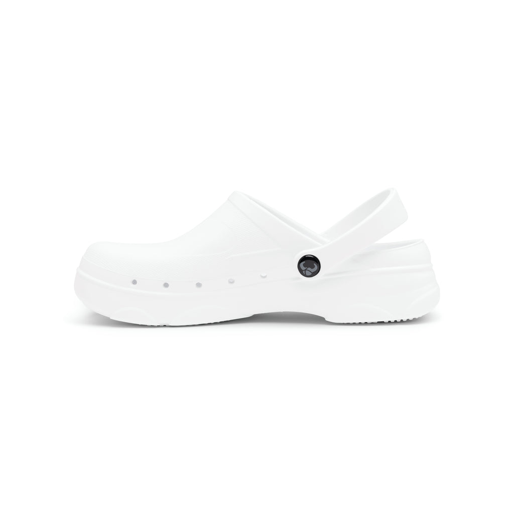 Vidar White Clogs 