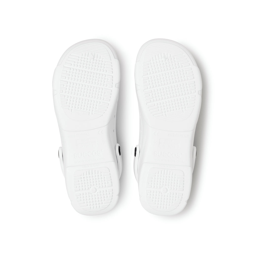 Vidar White Clogs 