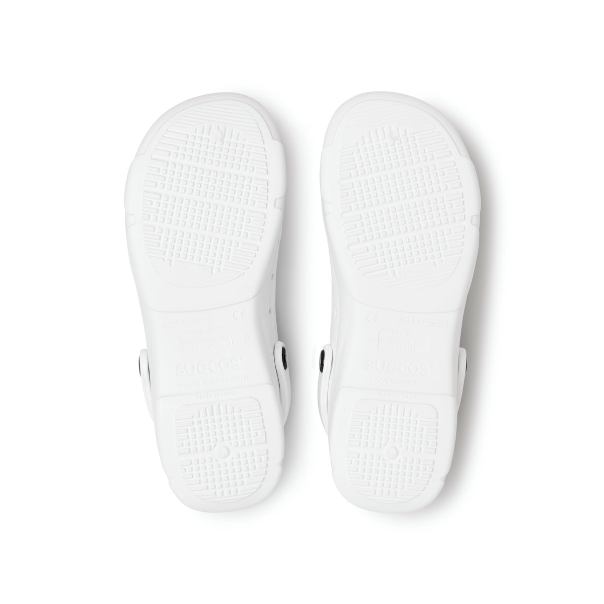 Vidar White Clogs 