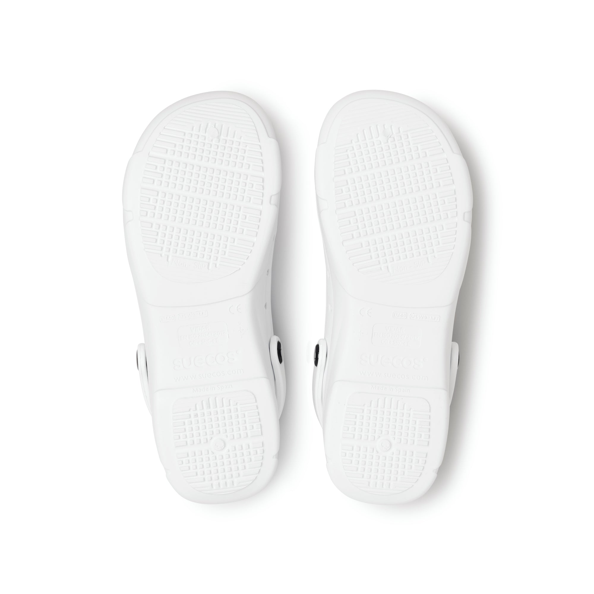 Vidar White Clogs 