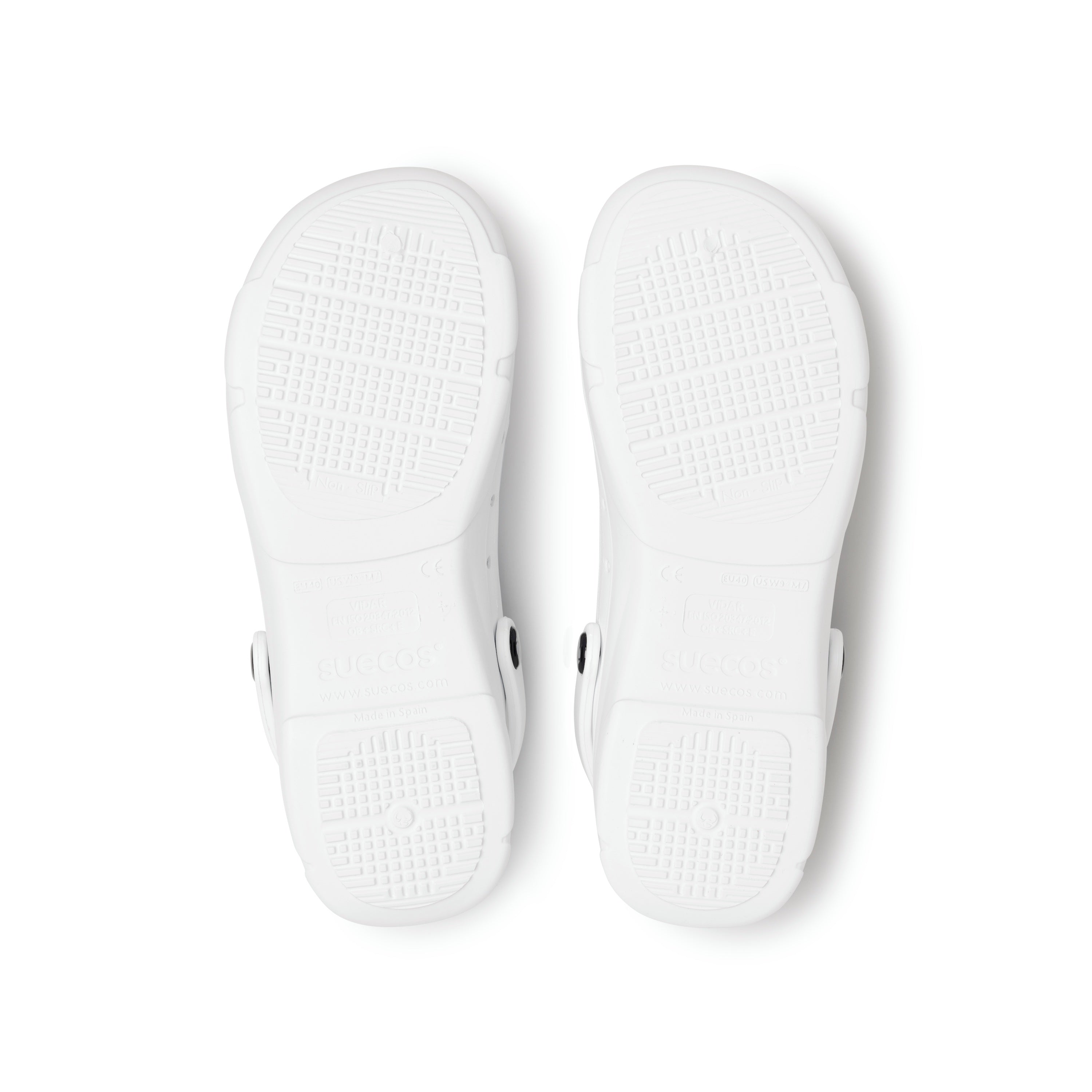 Vidar White Clogs 