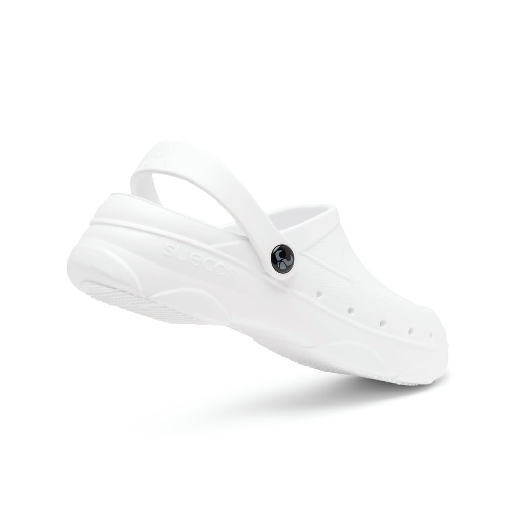 Vidar White Clogs 