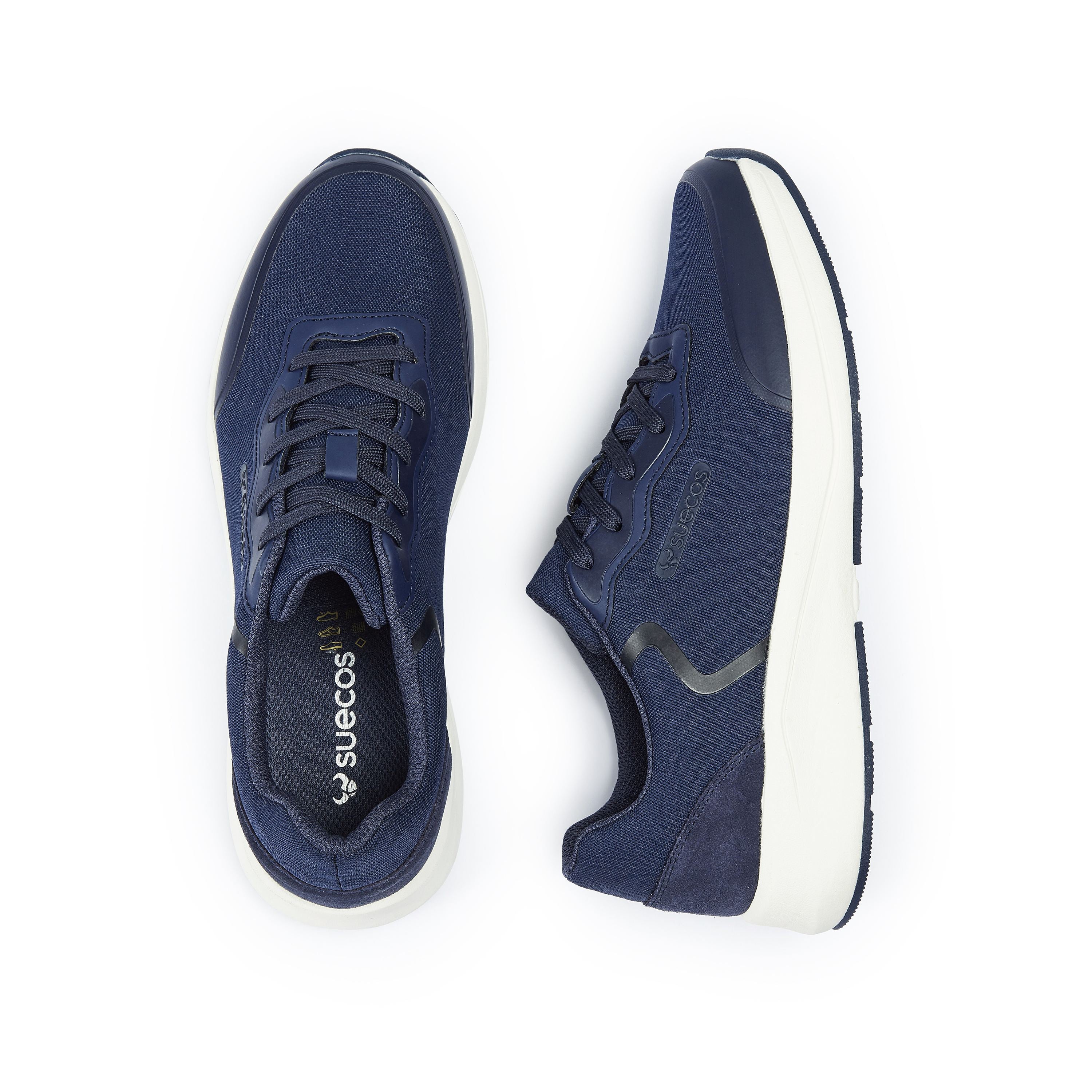 Vinter Navy Blue Shoes 