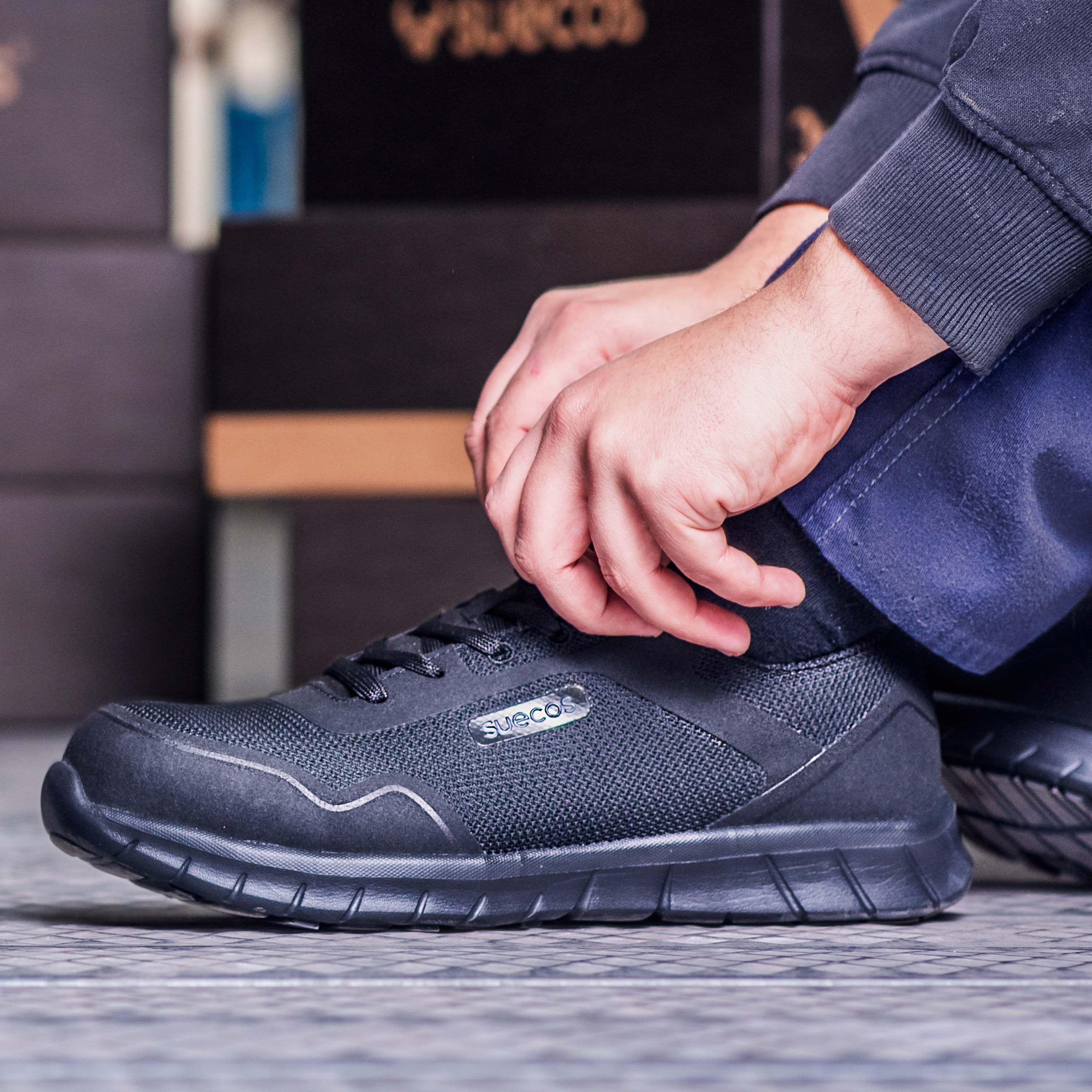 Stalbil Safety Black Shoes 